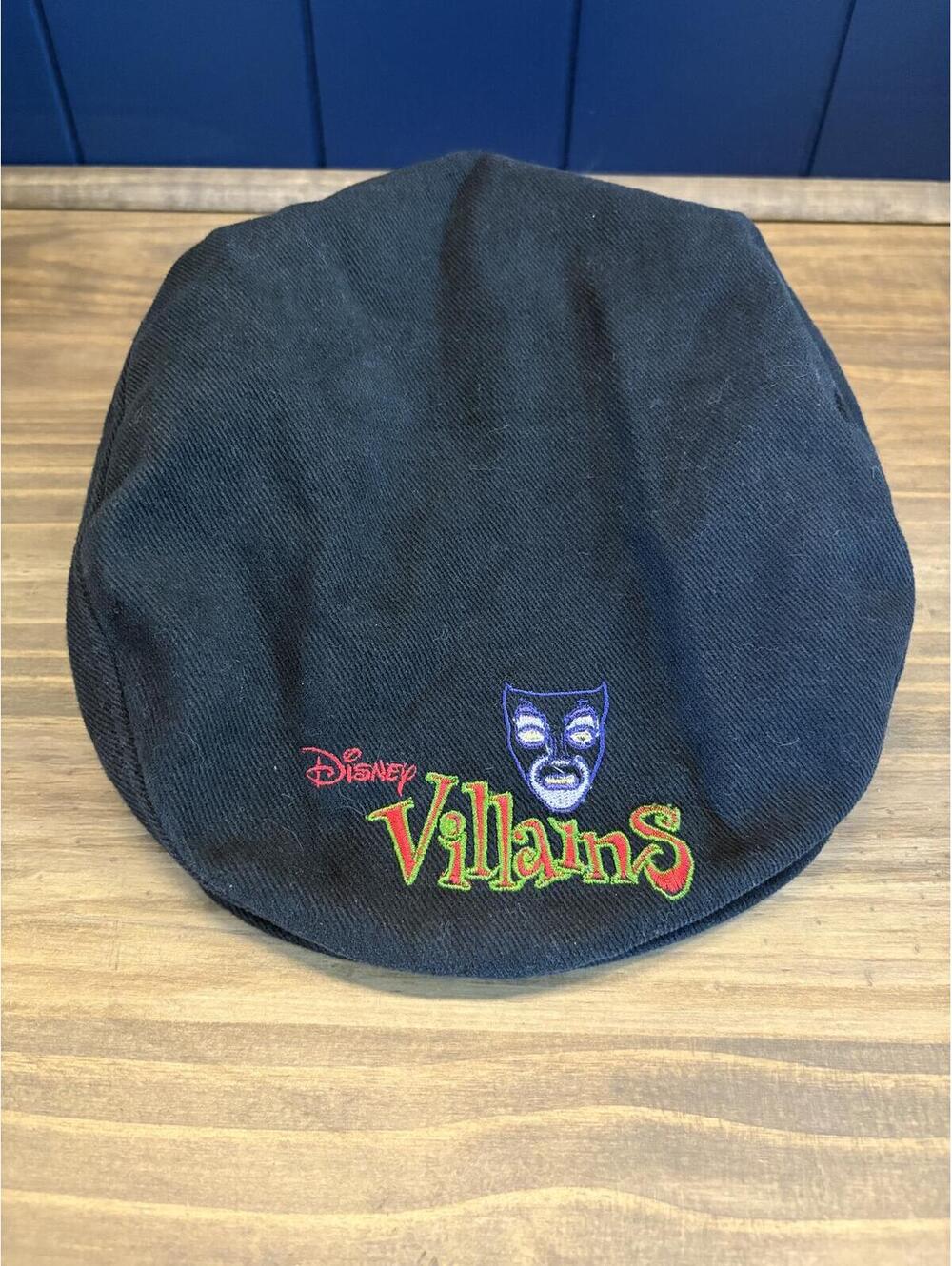 Vintage 90s Disney Villians Chernabog Drivers Gatsby Flat Cap Hat